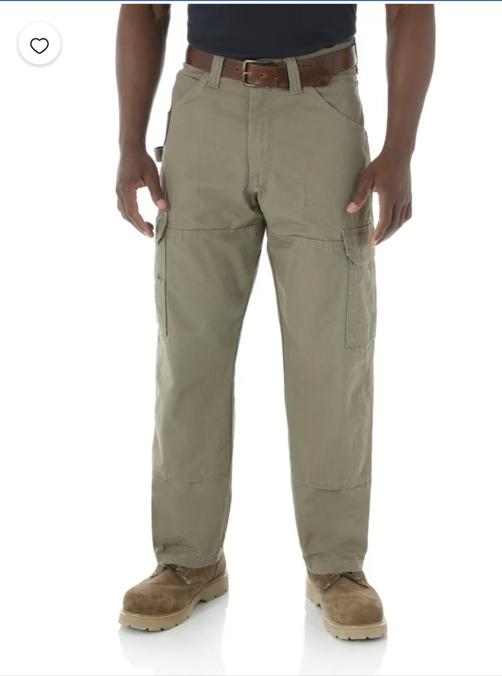 Wrangler Riggs Tan  Cargo Work Pants Sz. 54X30 NWT
